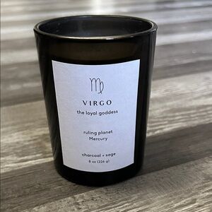 Threshold Black Virgo Candle set of 4